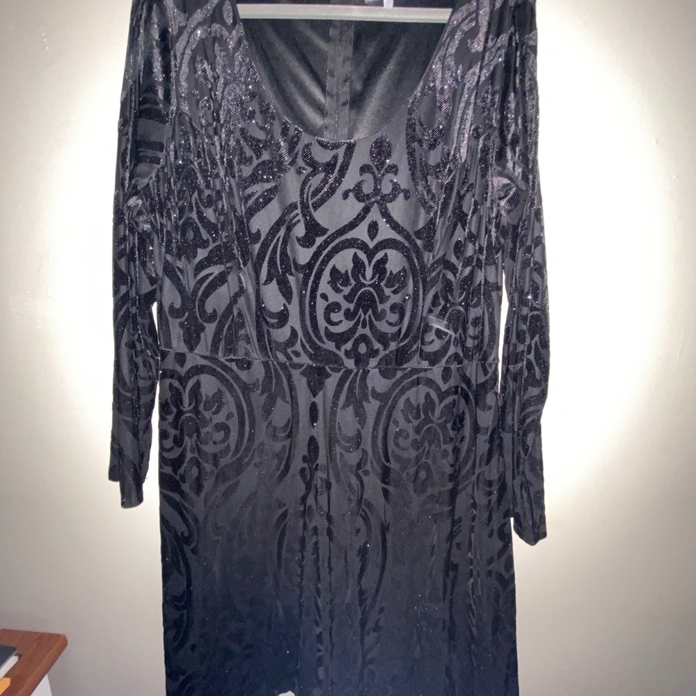 Charlotte russe Black Sparkle Dress